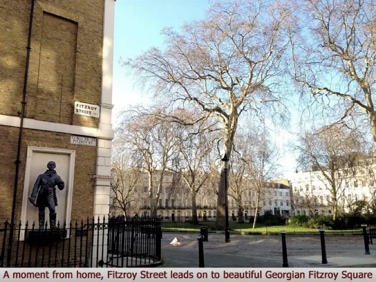 Elegant Fitzrovia Central London 2-Bed Nr Oxford Street Helpful Informative Host Exterior foto