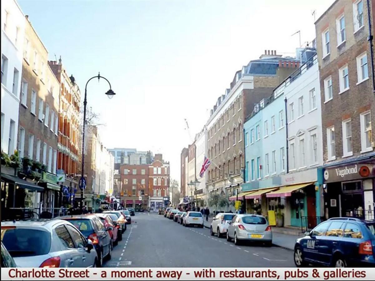 Elegant Fitzrovia Central London 2-Bed Nr Oxford Street Helpful Informative Host Exterior foto